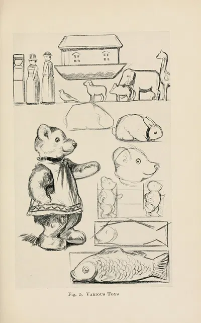 Drawing for beginners Pl.04 by Dorothy Furniss — digital art print download