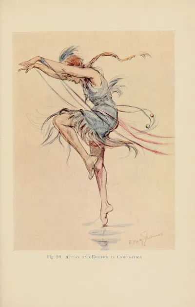 Drawing for beginners Pl.37 by Dorothy Furniss — digital art print download