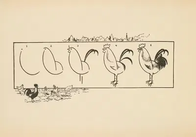 What to draw and how to draw it Pl.18 by Edwin George Lutz, 1913 — digital art print download