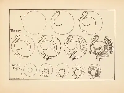 What to draw and how to draw it Pl.27 by Edwin George Lutz, 1913 — digital art print download