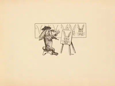 What to draw and how to draw it Pl.69 by Edwin George Lutz, 1913 — digital art print download