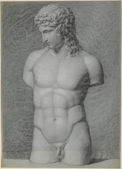 Der Torso von Centocelle by Philipp Jakob Becker — digital art print download