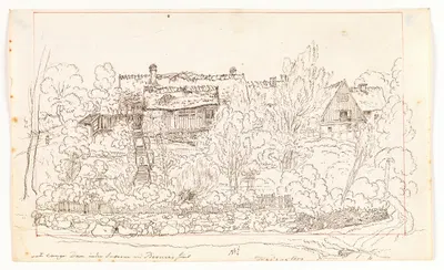 Hus Fredensborg by Adam Gottlob Gjelstrup — digital art print download