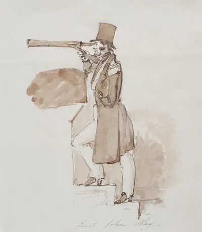 Hay, John, lord chef ombord på Warspite by Брор Якоб Адельборг, 1843 — digital art print download