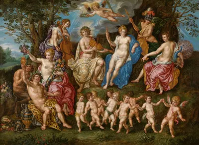 Parnassus by Hendrik de Clerck — digital art print download