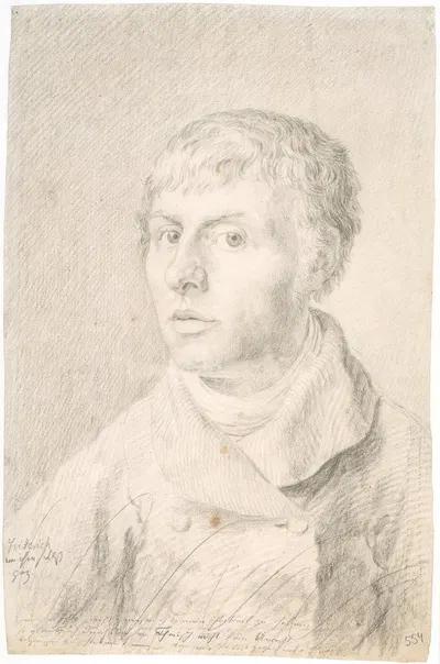 Self-portrait by Каспар Давид Фридрих, 1800 — digital art print download