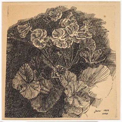 Blomster by Christian Kongstad Petersen, 1909 — digital art print download