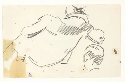 Figurstudie til Langelinie-billedet by Эдвард Вейе — digital art print download