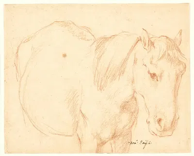 En hest by Francesco Fernandi — digital art print download