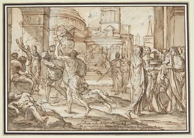 Looting of a city by François Perrier — digital art print download