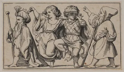 Februar Månedsbillede by Hans Christian Henneberg, 1847 — digital art print download