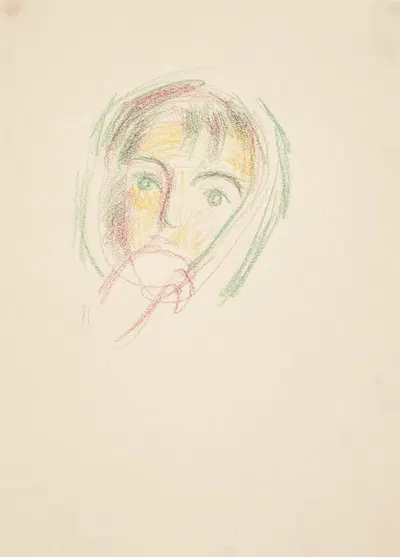 Kunstnerens søn Franz Hoved by Харальд Гирсинг, 1926 — digital art print download