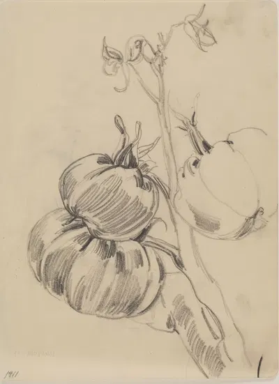Frugter by Йенс Адольф Ерихау, 1911 — digital art print download