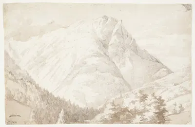 Udsigt over Glishorn by Johan Ludvig Lund, 1801 — digital art print download