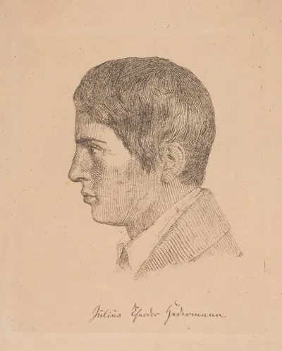 Julius Theodor Hedermann by Лоренц Фрёлих, 1840 — digital art print download