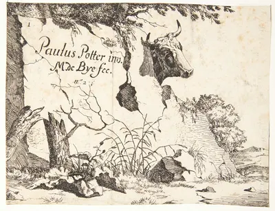 Titelblad til Køer by Marcus de Bye — digital art print download