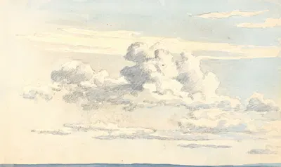 Skystudie by Мартинус Рёрбю, 1832 — digital art print download