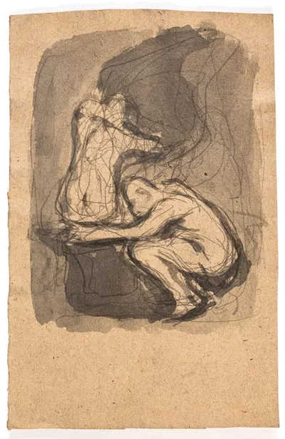 Studie til Dædalus og Ikarus by Олуф Хартманн — digital art print download