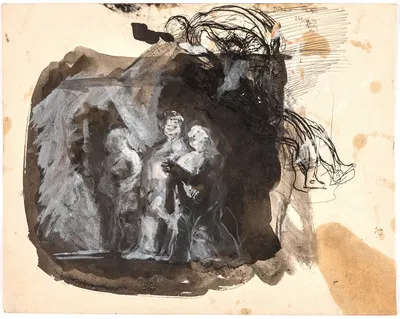 Studie til Diogenes by Олуф Хартманн — digital art print download