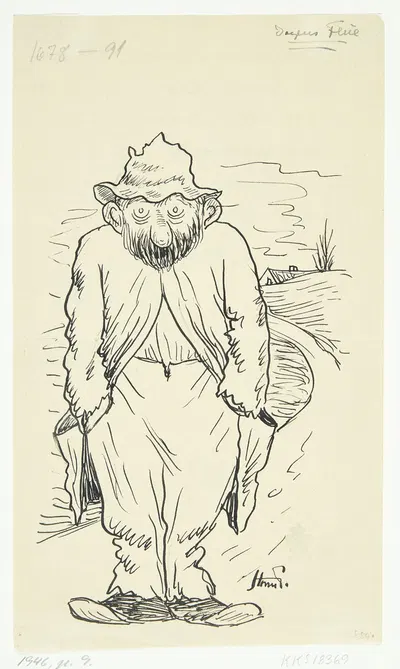 Blad til Dagens flue by Роберт Шторм Петерсен, 1946 — digital art print download