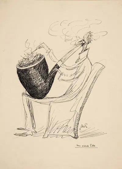 Den sidste pibe by Роберт Шторм Петерсен, 1932 — digital art print download