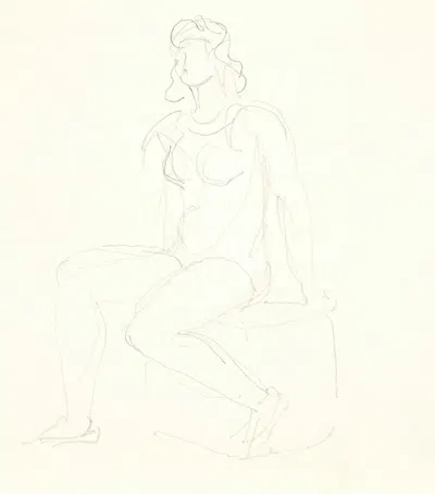 Svømmersken Ragnhild Hveger by Svend Rathsack — digital art print download