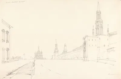 Red Square, Moscow by Альфред Гомерсал Виккерс, 1827 — digital art print download