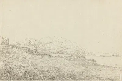 View in Macao, Including the Residence of Camoens, When He Wrote his Lusiad by Джон Уэббер, 1788 — digital art print download
