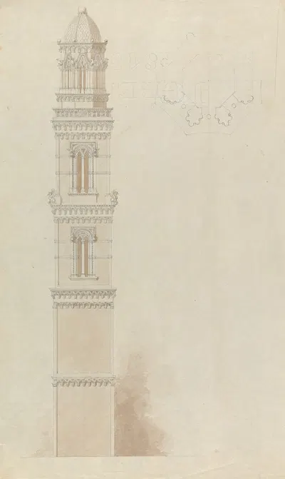 Unidentified Tower by Lewis Vulliamy — digital art print download
