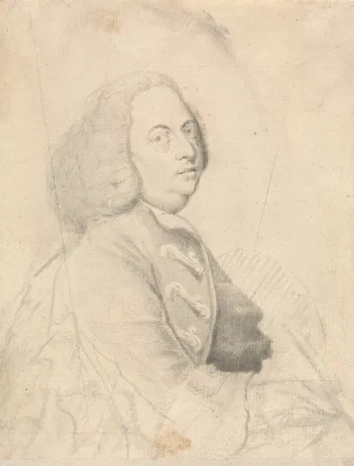 Self Portrait by Томас Уорлидж, 1752 — digital art print download