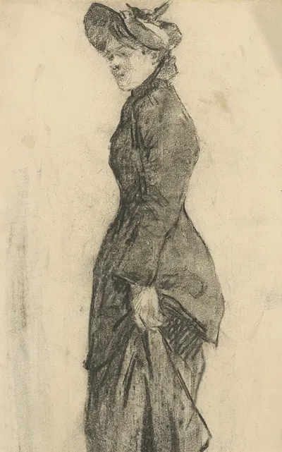 Štúdia dámy by Ákos Aranyossy, 1888–1893 — digital art print download