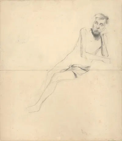 Study of a Beggar I. by Cyril Kutlík, 1890 — digital art print download