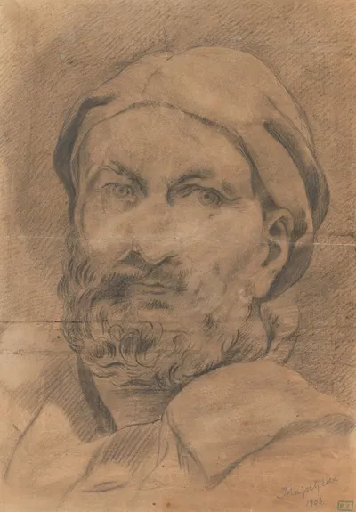 Portrét starého muža by Эдуард Майш, 1903 — digital art print download