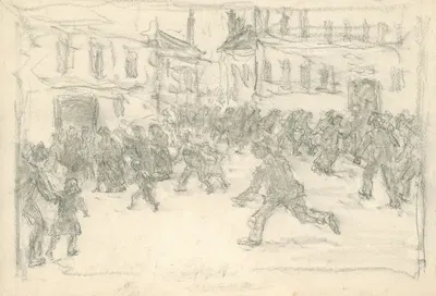 Air Raid Alert by Элемир Халяш-Градила, 1914–1918 — digital art print download