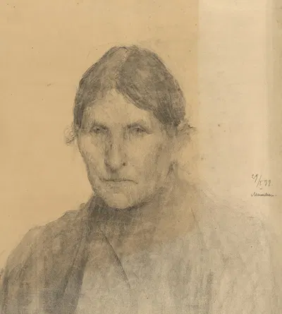 Štúdia ženy by Элемир Халяш-Градила, 1899 — digital art print download