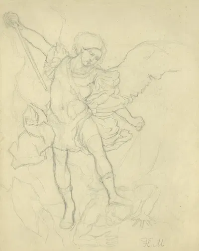 Kresba V by Florián Milan, 1930–1940 — digital art print download