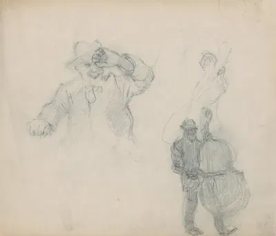Muzikant I. by Густав Мальи, 1900 — digital art print download
