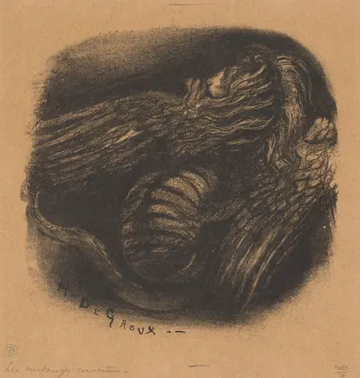 Химера by Генри де Гру, c. 1894 — digital art print download