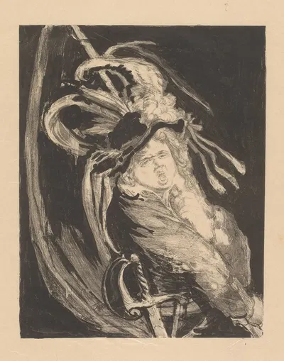 Знаменосец by Генри де Гру, 1893 — digital art print download