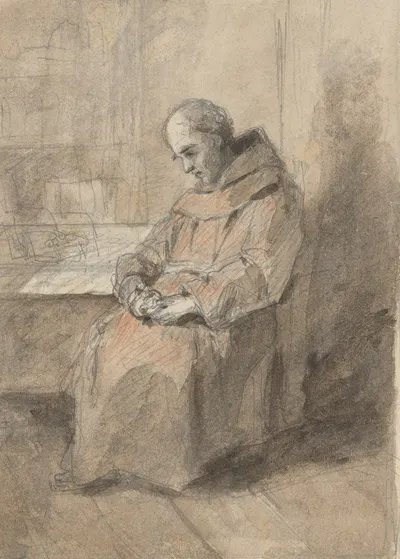 Monk by Ян Новопаcky — digital art print download