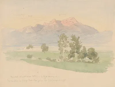 Motif from Steinbach by Ян Новопаcky, 1864 — digital art print download
