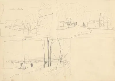 Sketchbook by Ján Thain, 1914 — digital art print download