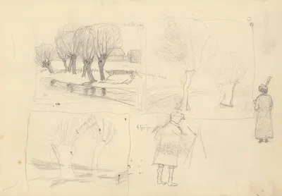 Sketchbook by Ján Thain, 1914 — digital art print download