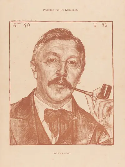 Jac. van Looy by Jan Veth, 1896 — digital art print download