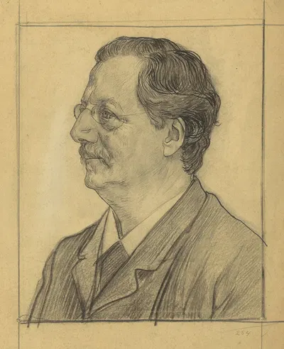 Portret van Charles Boissevain by Jan Veth, 1874 - 1925 — digital art print download