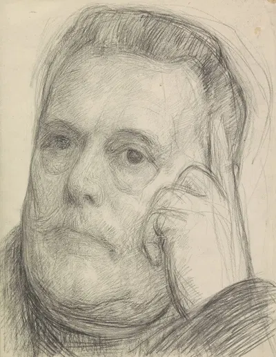 Portret van een heer by Jan Veth, 1874 - 1925 — digital art print download