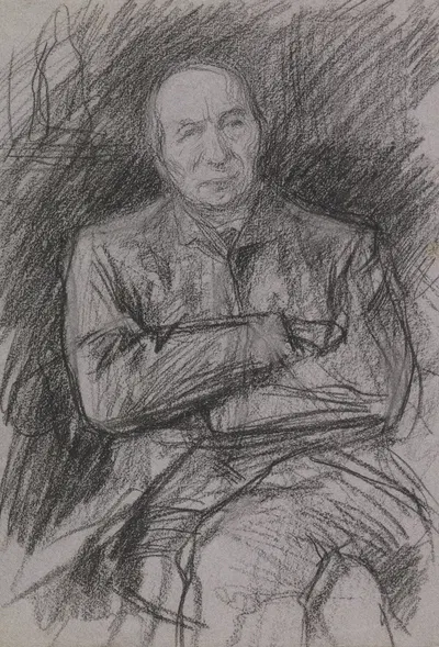 Portret van Frederik W. van Eeden by Jan Veth, 1874 - 1925 — digital art print download