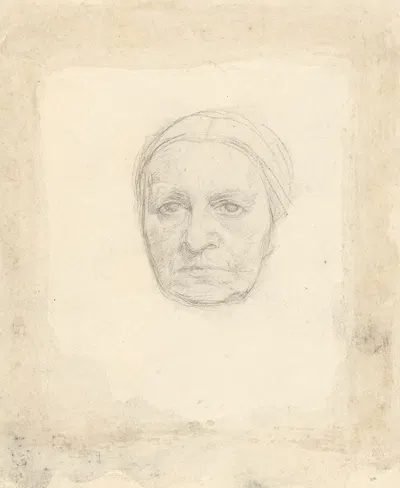 Portret van mevrouw Anna Cornelia Veth-Giltay. by Jan Veth, 1874 - 1925 — digital art print download