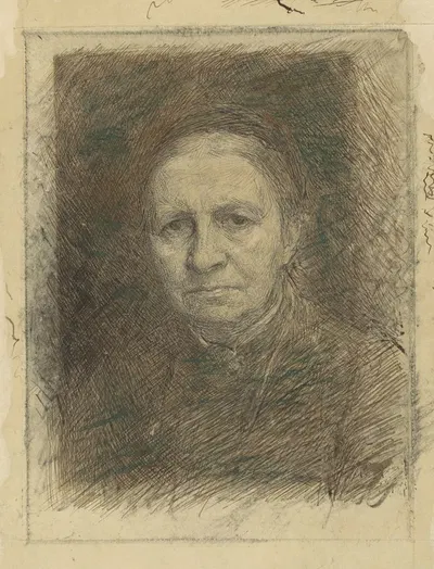 Portret van mevrouw Anna Cornelia Veth-Giltay by Jan Veth, 1874 - 1925 — digital art print download