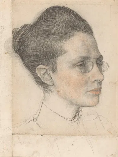 Portret van mevrouw K.C. Boxman-Winkler by Jan Veth, 1874 - 1925 — digital art print download